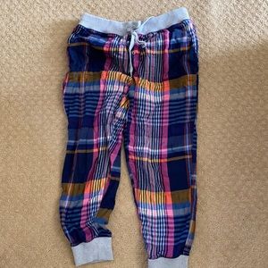 Aerie flannel jogger pjs